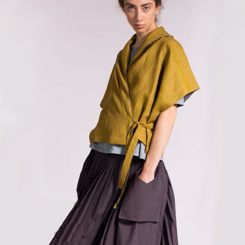 TM Bolero Wrap Mustard