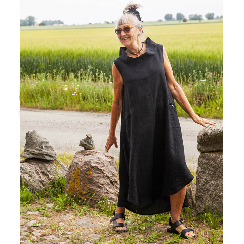 Ralston Bela Linen Dress 32056 black