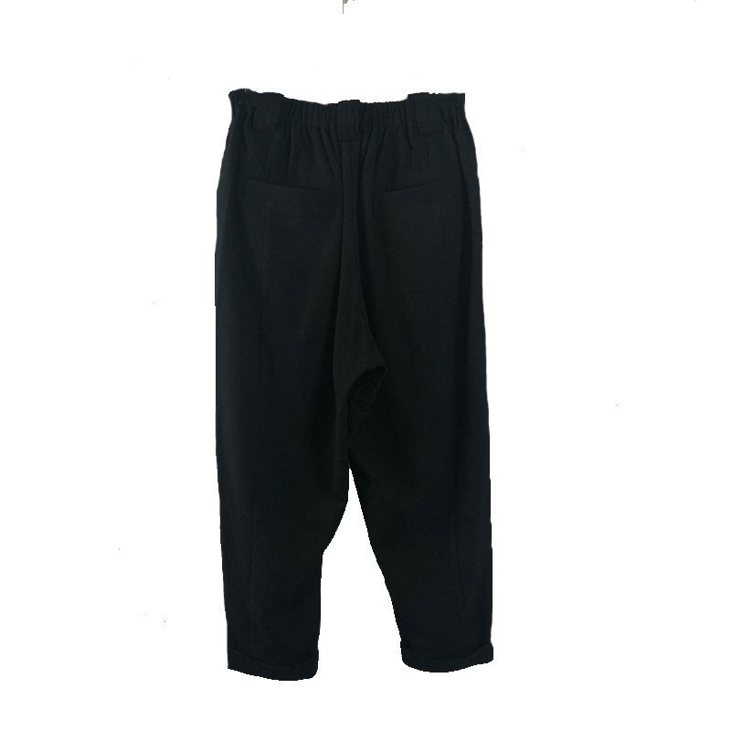 Moyuru Wool Trousers 203617 Black