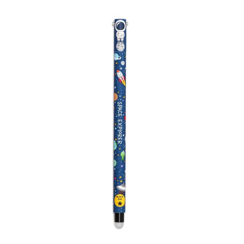 Legami Erasable Gel Pen Astronaut Black