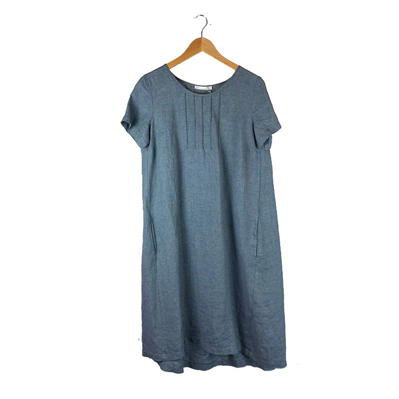 gr nature linen dress