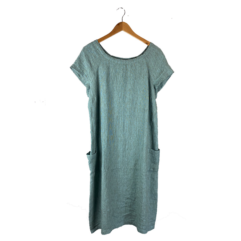 gr nature linen dress
