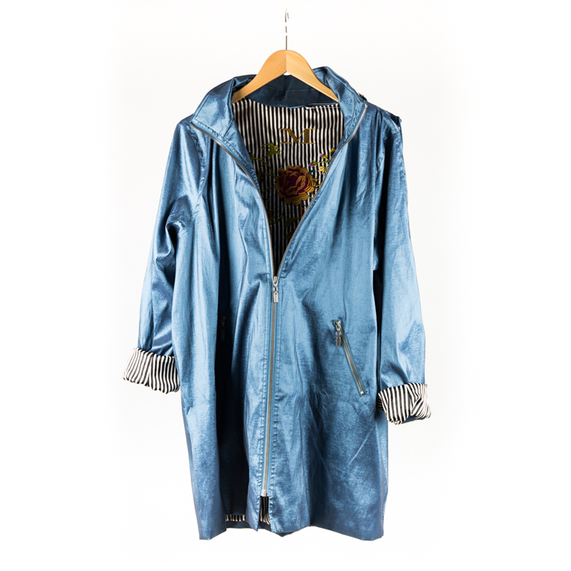 Mycra Pac Stretch Gabby Rain Jacket Sea 