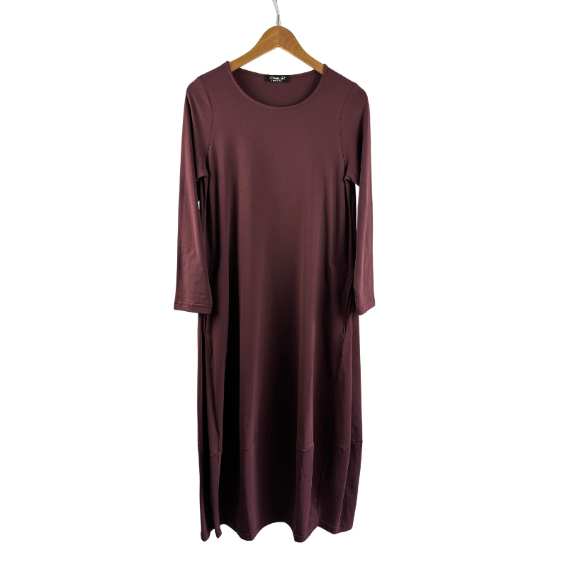 long sleeve jersey maxi dress uk Mabel High Neck Jersey Maxi Dress  Front Row Fashions