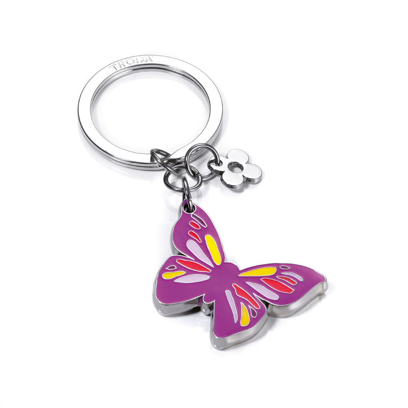 Troika Little Butterfly Keyring KR10-40/CH