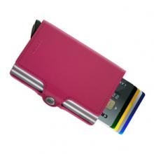 With two Cardprotectors to hold double the content, SECRID's Twinwallet carries up to 16 cards, banknotes and receipts, but remains compact in size. The patented mechanism allows you to slide out your cards with one simple motion, ready for immediate use. The aluminium protects from bending, breaking and unwanted wireless communication.